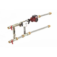 Смесительный узел SHUFT MST 25-40-4.0-C24-F с гибкими подводками MST 25-40-4.0-C24-F