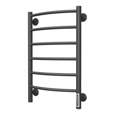 Полотенцесушитель электрический Royal Thermo Classic black П6 450х650 мм со встроенным диммером НС-1442597 Полотенцесушитель электрический Royal Thermo Classic black П6 450х650 мм со встроенным диммером НС-1442597
