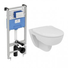 Комплект инсталляция Ideal Standard ProSys 120 M, кнопка Oleas M1 и унитаз i.life A TM0014 Комплект инсталляция Ideal Standard ProSys 120 M, кнопка Oleas M1 и унитаз i.life A TM0014
