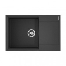 Кухонная мойка Omoikiri Daisen 78-LB-BL Artgranit 78x51 см черный 4993692
