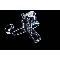 Смеситель для ванны Boheme Vogue Crystal однорычажный хром глянцевый 223-CRST