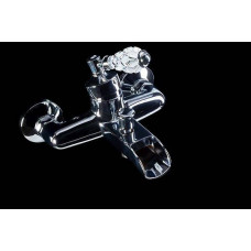 Смеситель для ванны Boheme Vogue Crystal однорычажный хром глянцевый 223-CRST