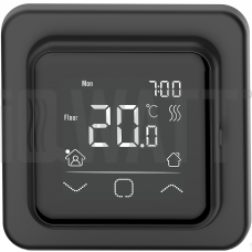 Терморегулятор программируемый IQWATT SMART HEAT черный 409 Терморегулятор программируемый IQWATT SMART HEAT черный 409