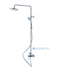 Душевая стойка со смесителем без излива Bravat Opal-C F9125183CP-A1-RUS Душевая стойка со смесителем без излива Bravat Opal-C F9125183CP-A1-RUS