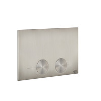 Клавиша смыва Gessi для инсталляций TECE двойная Steel Brushed 54617#239