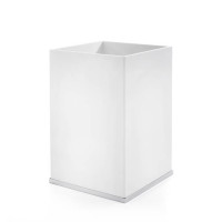 Ведро без крышки 3SC Mood Deluxe White 20х30х20 см белый матовый/хром MDW65ASL