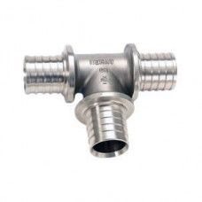 Тройник REHAU RAUTHERM S 17-10-17 оцинкованная латунь 12005431001 Тройник REHAU RAUTHERM S 17-10-17 оцинкованная латунь 12005431001