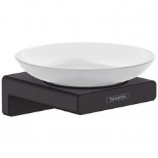 Мыльница Hansgrohe AddStoris матовый черный 41746670