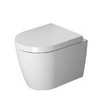 Комплект подвесного унитаза Duravit ME by Starck Compact Rimless с сиденьем микролифт 45300900A1