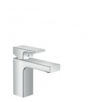 Смеситель для раковины hansgrohe Vernis Shape 100 однорычажный со сливным гарнитуром хром 71561000