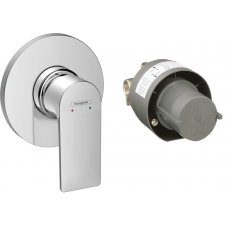 Смеситель для душа Hansgrohe Rebris E однорычажный скрытого монтажа хром 72658000 Смеситель для душа Hansgrohe Rebris E однорычажный скрытого монтажа хром 72658000