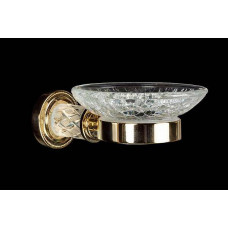 Мыльница подвесная Boheme Murano Cristal золото 10903-CRST-G