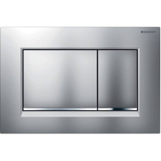 Клавиша смыва Geberit Sigma30 двойной смыв матовый хром 115.883.JQ.1