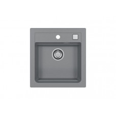 Мойка кухонная Alveus ATROX 20 Granital Concrete G81 470x500 мм с сифоном 1131989/1132823