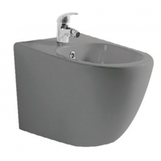 Биде подвесное Splendy Light 370х525х320 мм серый матовый LI10852V1DM