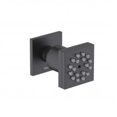 Форсунка боковая Aquanet 50x50 мм матовый черный AQ2098MB