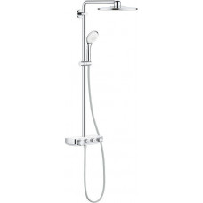 Душевая система с термостатом GROHE Euphoria SmartControl 310 DUO белая луна 26507LS0