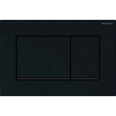Клавиша смыва Geberit Sigma30 двойной смыв черный глянцевый 115.883.DW.1