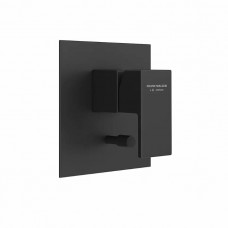 Смеситель для душа Kerama Marazzi Futura встраиваемый на 2 выхода черный матовый 66470EKM.01.093
