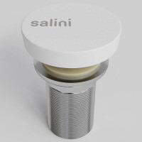 Донный клапан для раковины Salini D504 UpDown S-Stone белый матовый 16232WM