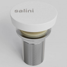 Донный клапан для раковины Salini D504 UpDown S-Stone белый матовый 16232WM