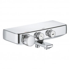 Смеситель термостатический для ванны Grohe Grohtherm SmartControl хром 34718000