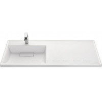 Раковина Aquaton Лондри 120 белая левая 1A72843KLH01L