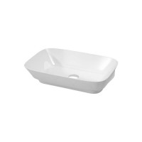 Раковина Azzurra PRUA 60х40 см без отверстия белая PRLN06040000BI