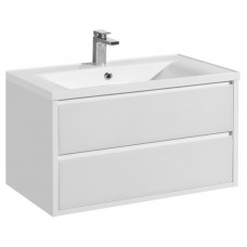 Комплект AQUATON Римини 100 New тумба и раковина Айрис 100 1A2328K3RN010