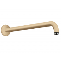 Держатель верхнего душа Hansgrohe 389 мм шлифованная бронза 27413140