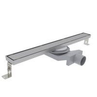 Трап душевой Plumberia Selection PS LINEAR 6x100 см комбинированный затвор нержавеющая сталь PSL100MT