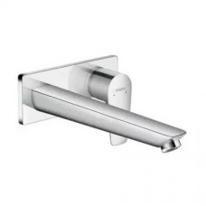 Смеситель для раковины Hansgrohe Talis E настенный однорычажный скрытого монтажа излив 225 мм хром 71734000 Смеситель для раковины Hansgrohe Talis E настенный однорычажный скрытого монтажа излив 225 мм хром 71734000