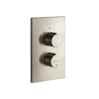 Смеситель для душа встраиваемый термостатический Gessi Emporio Via Manzoni на 2 выхода Finox Brushed Nickel 38794#149