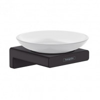 Мыльница Hansgrohe AddStoris 41746670 черный матовый 41746670