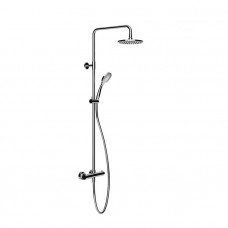Душевая система Gessi Emporio с верхним душем, термостатом, штангой, шлангом и ручным душем хром 35181-031