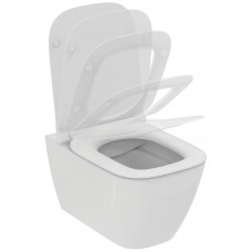 Унитаз подвесной Ideal Standard i.life B безободковый RimLS+ с сиденьем T500301 T533001 Унитаз подвесной Ideal Standard i.life B безободковый RimLS+ с сиденьем T500301 T533001