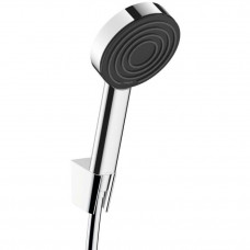 Душевой набор Hansgrohe Pulsify S 105 1jet с держателем и шлангом 125 см хром 24301000