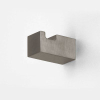 Крючок для ванной одинарный Colombo Design MiniQ PVD нержавеющая сталь CD127.HPS1