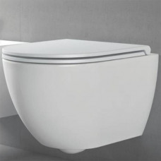 Унитаз подвесной Azzurra Comoda безободковый 51.5x36 см Bianco lucido CMVCSPE00000BI Унитаз подвесной Azzurra Comoda безободковый 51.5x36 см Bianco lucido CMVCSPE00000BI