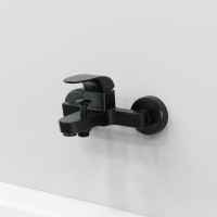 Смеситель для ванны и душа Laparet LISERA BLACK N2038529LPT
