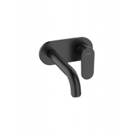 Смеситель для раковины Hansgrohe Vernis Shape 70 черный матовый 71576670