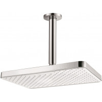 Верхний душ Aquanet AQ2071CR прямоугольный потолочный 305х205х25 мм хром AQ2071CR