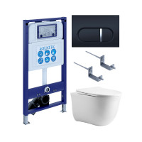 Комплект инсталляции с унитазом 4 в 1 AQUATEK КЛАССИК cm-045