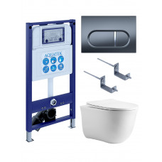 Комплект инсталляции с унитазом 4 в 1 AQUATEK КЛАССИК cm-050