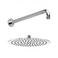 Верхний душ TOPAZ SLIM круглый 300 мм с держателем 325 мм 102145014EX/102126608EX