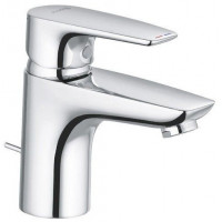 Смеситель для раковины Kludi PureSolid 75 мм со сливным гарнитуром 342760575
