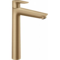 Смеситель для раковины Hansgrohe Talis E 240 гладкий корпус шлифованная бронза 71717140