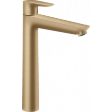 Смеситель для раковины Hansgrohe Talis E 240 гладкий корпус шлифованная бронза 71717140 Смеситель для раковины Hansgrohe Talis E 240 гладкий корпус шлифованная бронза 71717140