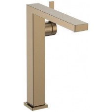 Смеситель для раковины hansgrohe Tecturis E 243 мм CoolStart PushOpen бронза 73070140 Смеситель для раковины hansgrohe Tecturis E 243 мм CoolStart PushOpen бронза 73070140