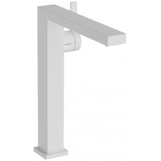 Смеситель для раковины hansgrohe Tecturis E 243 мм CoolStart PushOpen белый матовый 73070700 Смеситель для раковины hansgrohe Tecturis E 243 мм CoolStart PushOpen белый матовый 73070700